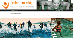 Desktop Screenshot of performancehigh.com